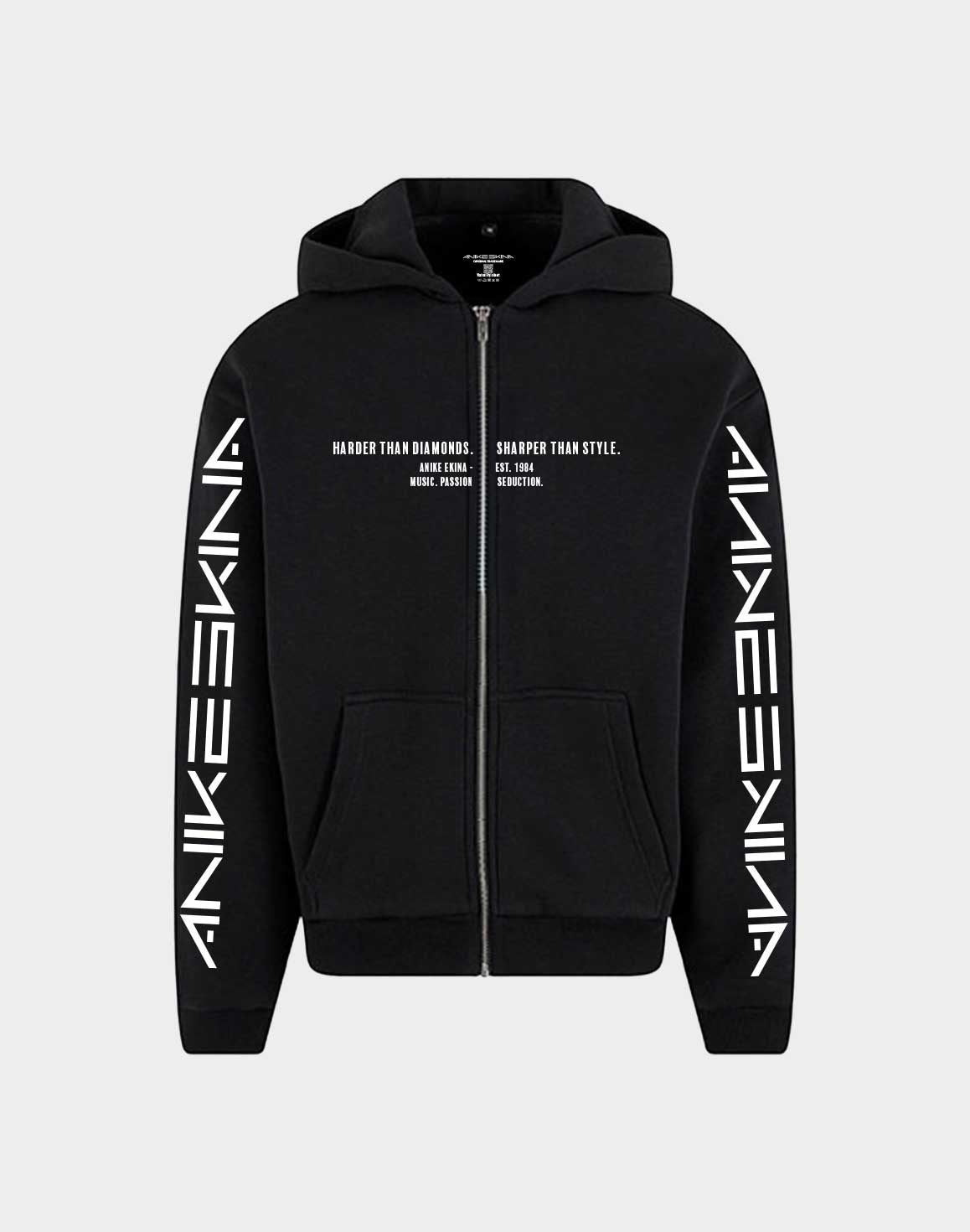 HARDER THAN DIAMONDS – FLUFFY Uni ZipHoodie